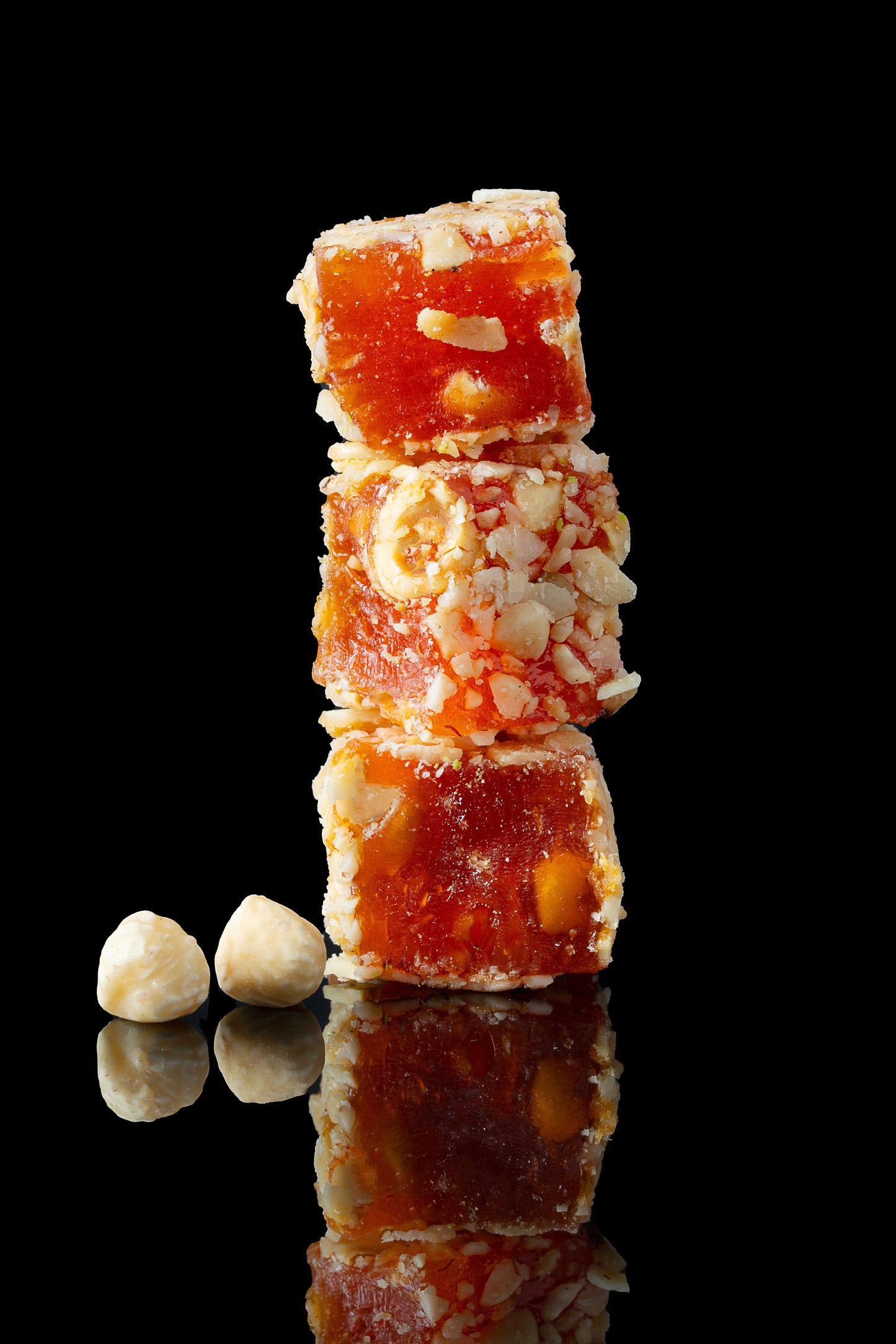 Mughe Lokum Turkish Delight - Confezione regalo con assortimento di caramelle di lusso Sultan - 1,44 libbre/650 g
