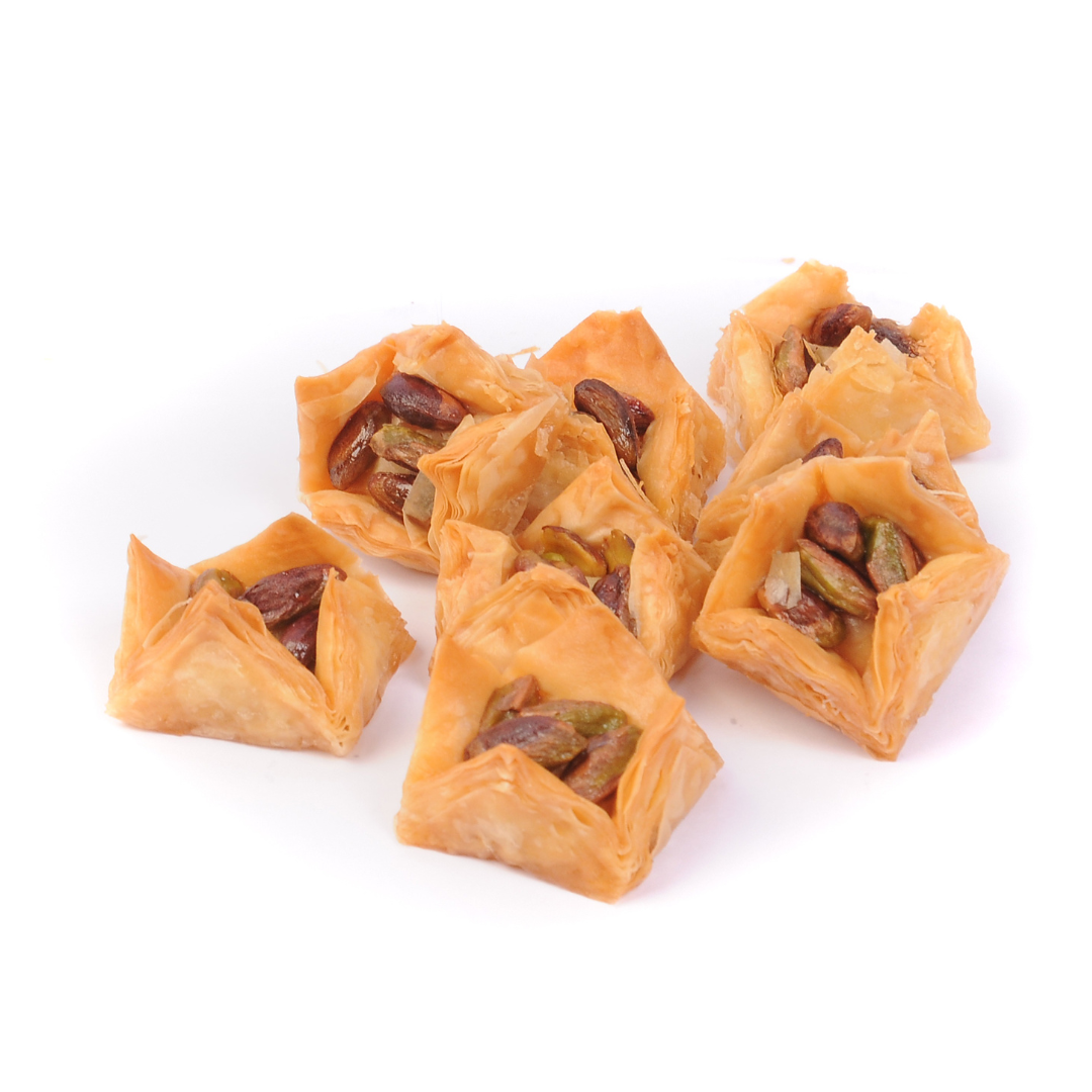 Mughe Luxury Baklava Assortimento 750g - 26,5 Oz - Dessert da forno Baklawa turco - Confezione regalo con due strati di dolci squisiti