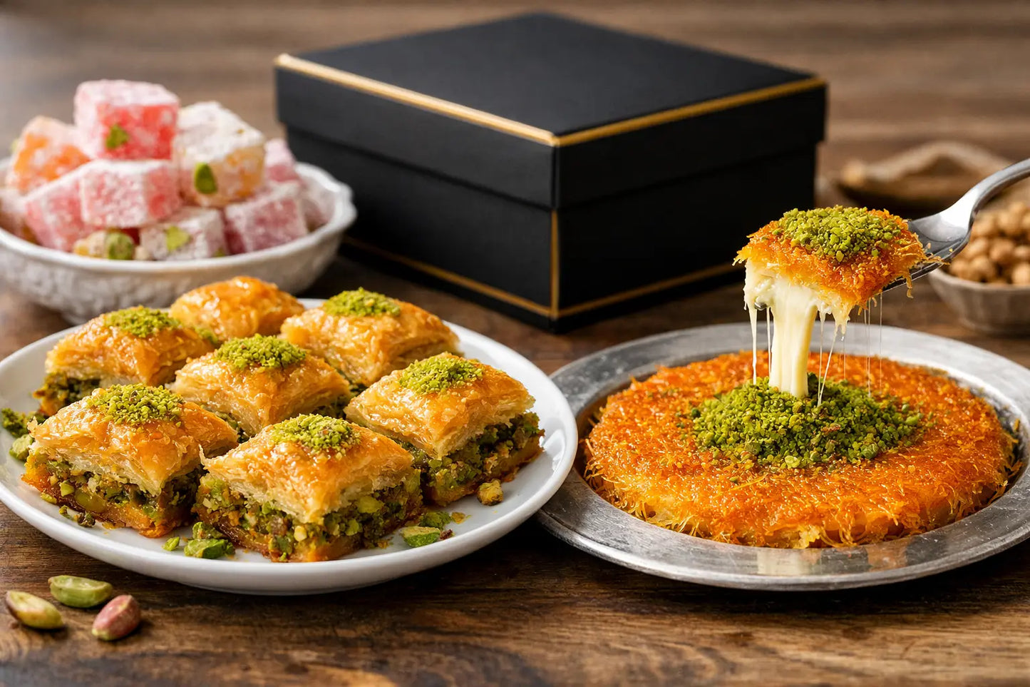 Baklava Versus Kunefe Dessert: Which to Serve?