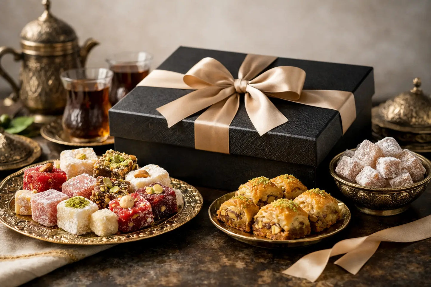 Lokum Turkish Delight Made for Luxury Gifting