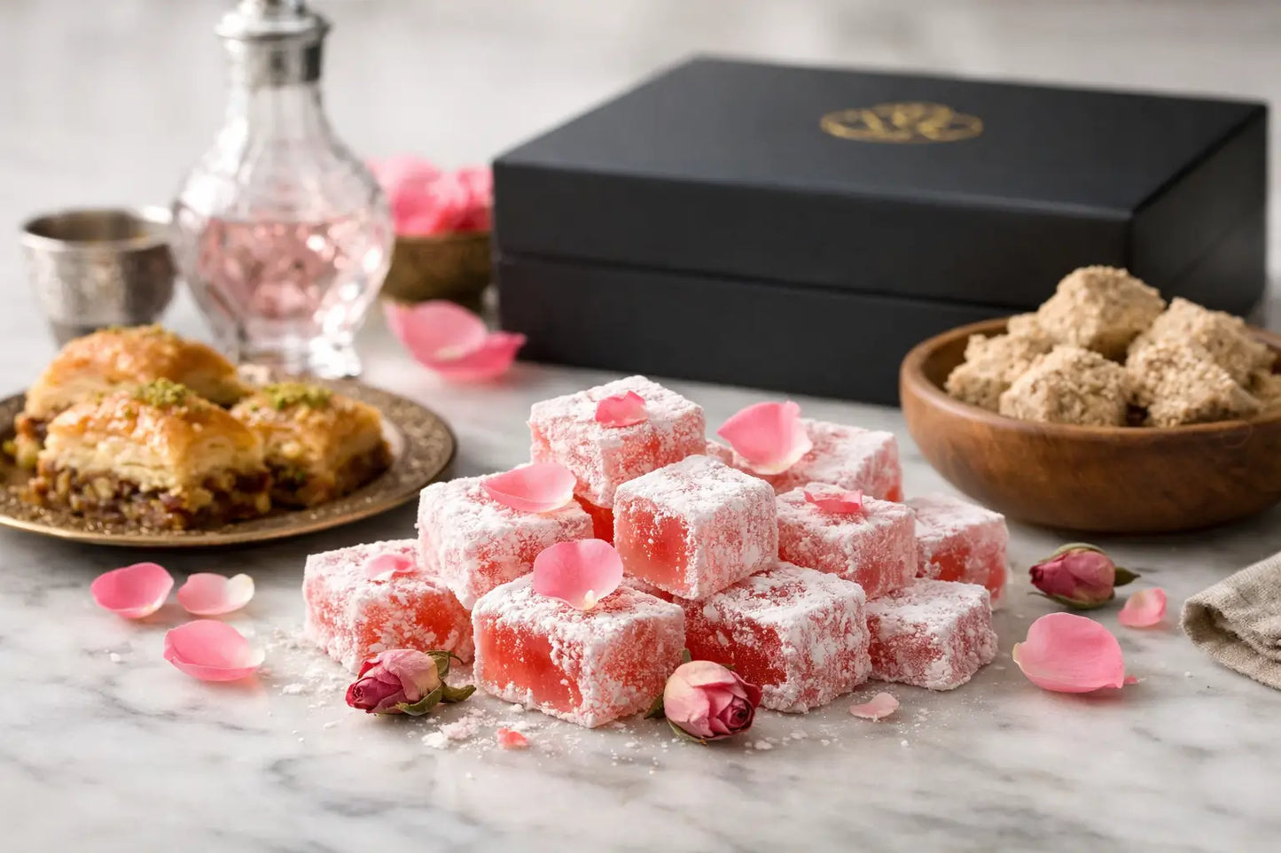 Rose Water Turkish Delight Worth Savoring