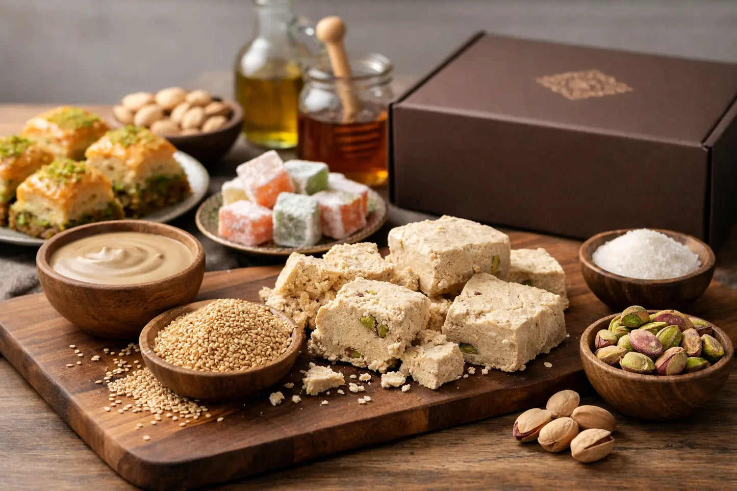 Halva Ingredients That Create a Turkish Classic