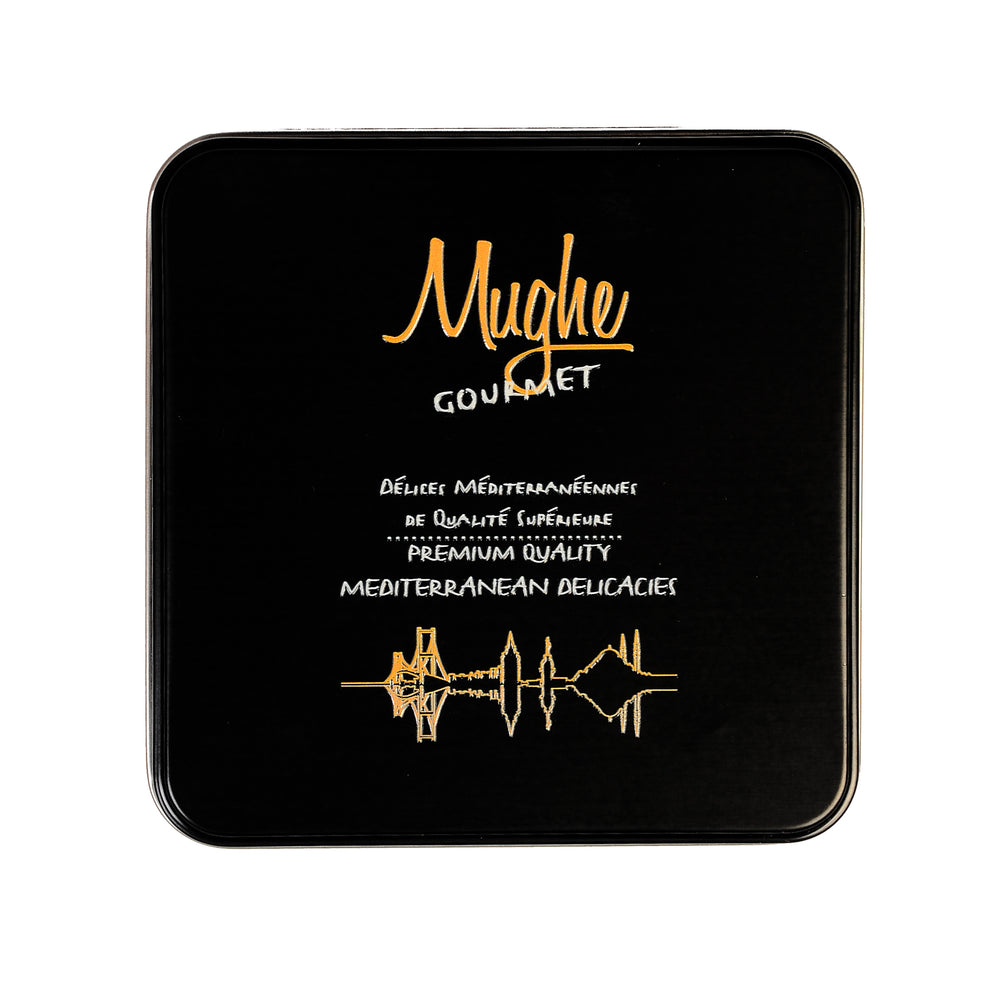
                  
                    Luxury Creamy Crunch Turkish Delight Gift Box - Premium Hazelnut Lokum 350g | Mughe Gourmet
                  
                