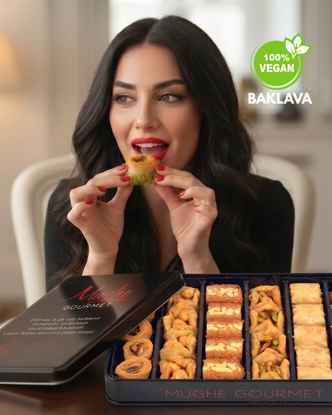 vegan baklava bakery mughe