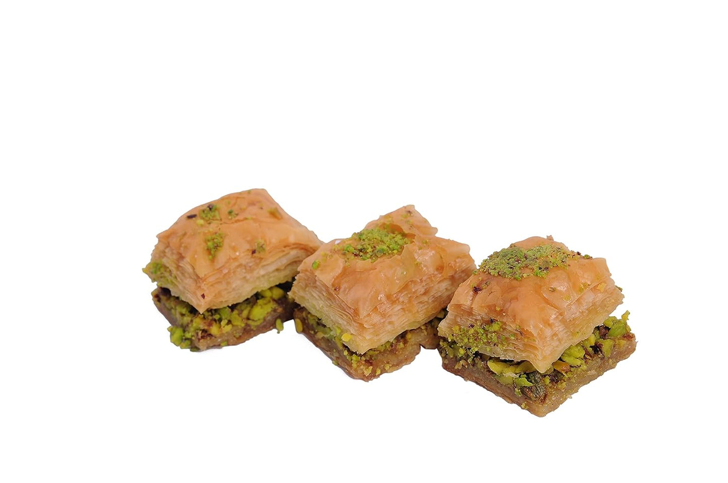 
                  
                    Turkish Baklava Gift Box - 40 Piece Mixed Nut Assortment 600g / 1.32lb - Mughe Gourmet Baklawa Bakery Dessert
                  
                
