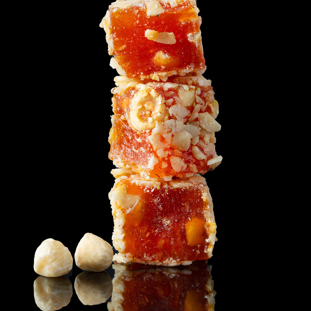 
                  
                    Handmade Turkish delight pistachio chocolate hazelnut orange gluten-free luxury candy Christmas gift

                  
                