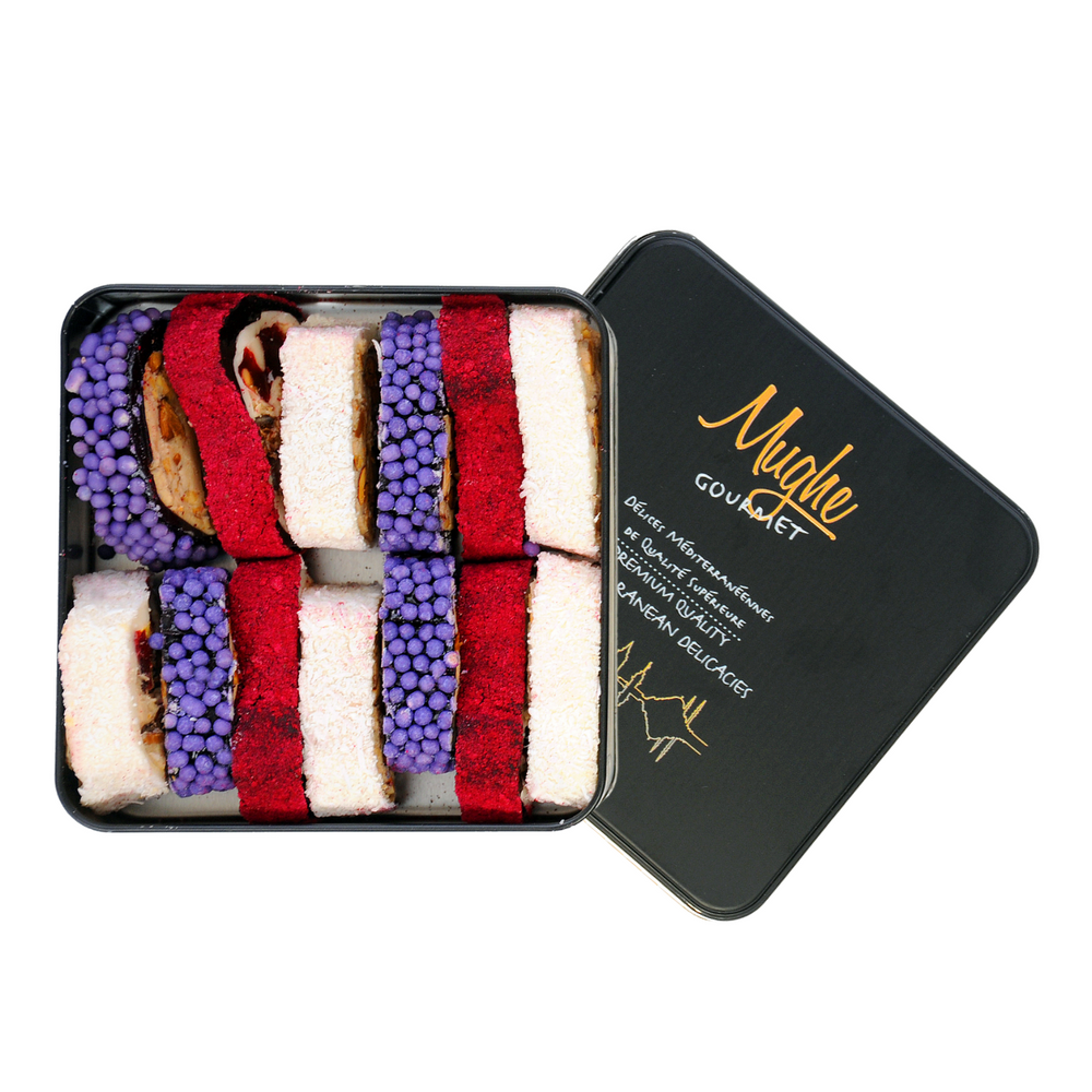 Luxury hazelnut Turkish delight gift box 350g Christmas holiday sweets