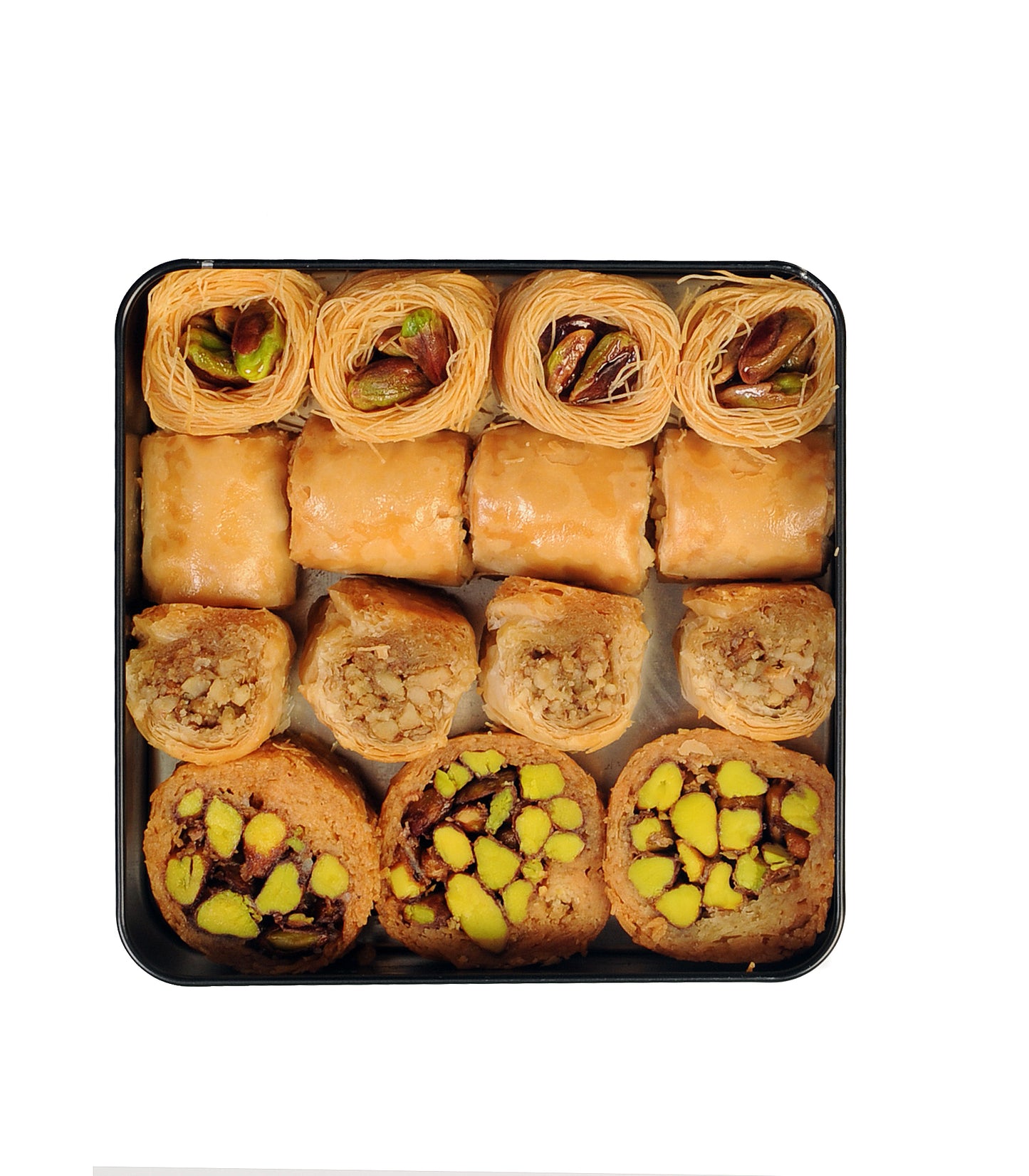 
                  
                    Assorted pistachio baklava Christmas gift box gourmet holiday sweets 15 bites
                  
                